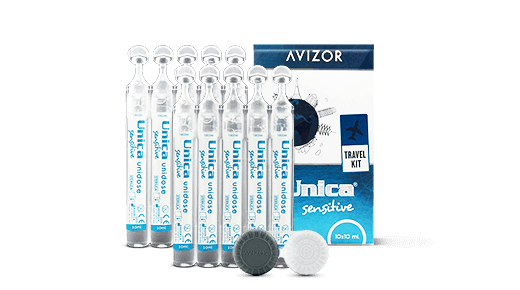 Avizor Unica Sensitive Reiseset 10x10ml