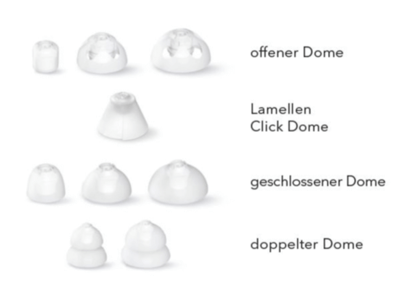 Click Domes - Schirmchen (6 Stück)
